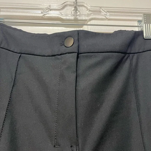 Lululemon Women’s Warpstreme High Rise 7/8 Zip Up Button Black Jogger Pant Sz 30 - Picture 3 of 5